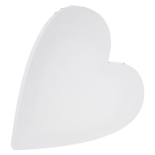 Heart-Shaped Picture Frame 30.00x30.00x2.00cm White