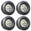 Temperature Gauge Hygrometer Digital 4pcs 8