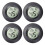 Temperature Gauge Hygrometer Digital 4pcs 1