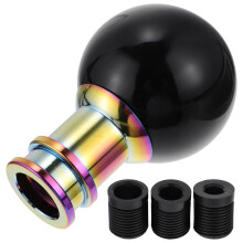 1Set Stijlvolle Handmatige Auto Knop Met Heldere Acrylafwerking