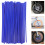 72 Pcs Wheel Spoke Bike Caution Decoration Plastic 4