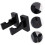 2 Pair Durable Felt Bat Display For Home Decor 11x9x4.5cm 11