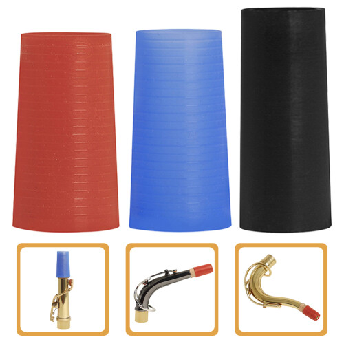 3Pièces Accessoires Saxophone Silicone Cou Alto 1