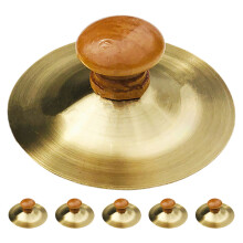 Finger Cymbals Gong Instrument Metal 6 Pcs For School Teaching