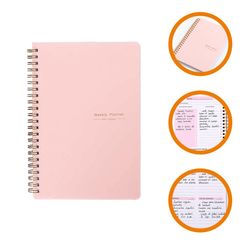 1Portable Rose Pour Prise De Notes Usage 1