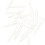 25pcs White Fiber Replacement Marker Pen Tips Smooth Writing 1