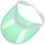 Women'S Sun Hats Sun Visor Hat Green Plastic 1pack 8