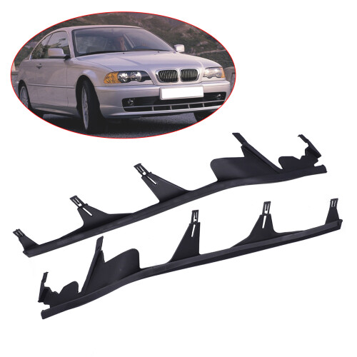 Langlebige Scheinwerferabdeckungsstreifen für BMW E46 Modelle - 2-teilige Set