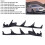 Langlebige Scheinwerferabdeckungsstreifen für BMW E46 Modelle - 2-teilige Set 4