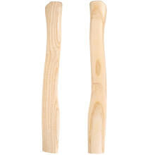 2Pcs Wooden Axe Handles Beige Replacement Handles for Hatchet Repair