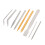 Weaving Needle Diy Braiding Tools Golden 1 Set 6
