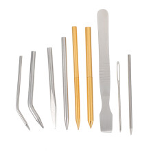 Weaving Needle Diy Braiding Tools Golden 1 Set