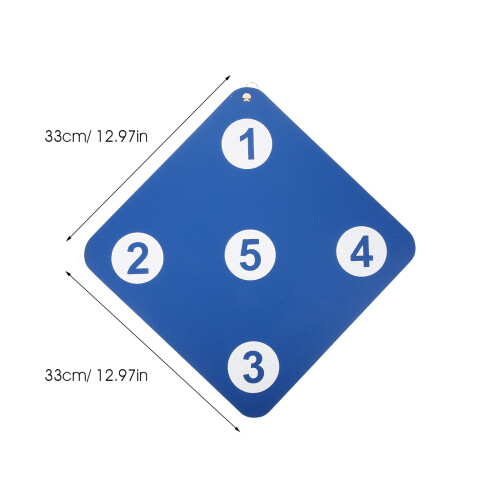 Wall Hanging Target Fencing Target Dark Blue Rubber 1pcs 1