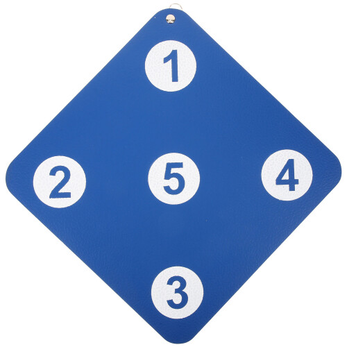 Wall Hanging Target Fencing Target Dark Blue Rubber 1pcs 2