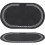 2Pcs Black Drum Head Sticker Pad for Protection Durable Pet 1