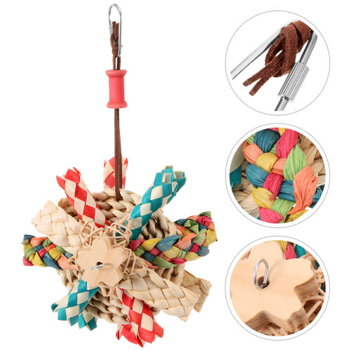 Bird Speelgoed Hangend Hout 1 Set 2