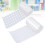 900pcs Fastening Tape White With Double Sided Design 9