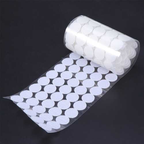 900pcs Fastening Tape White With Double Sided Design 1
