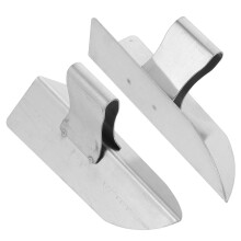 Drywall Corner Tool Small Stainless Steel Silver 2pcs