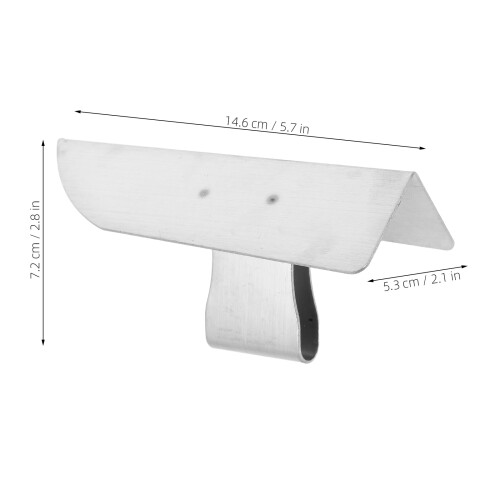 Drywall Corner Tool Small Stainless Steel Silver 2pcs 2