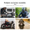 Zehuanyu  2 Pcs Hat Handlebars Plug Minimize Motorcycle Damage 2