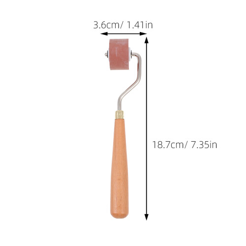 Printmaking Roller Multi 2pcs 7.4x1.4x1.4in 1