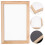 Raindrops Screen Paper Making Frame Child 30.00x20.00x1.20cm 7