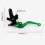Worgeous Motorcycle Brake Green Lever Front Master Cylinder 10