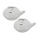 2 Pcs Drawing Ceramic Ink Drop Ink Container 9x7x2cm 6