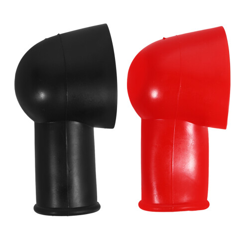 2St Marine Batterij Terminal Bescherming Set Rubber Voor Auto 2