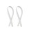 2Pièces Sangles Blanches Pour Sac Fourre-Tout En Cuir Résistantes 5