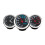 Luminous Clock Luminous Mechanical Car Clock Metal 1pack 1