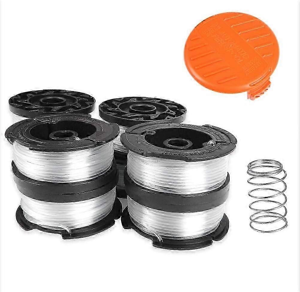 8 bobines de fil pour débroussailleuse Black+Decker, fils nylon 9 m — free download
