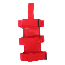 Red Nylon Fire Extinguisher Strap for Vehicle Secure Mounting