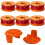 Worx Trimmer Spoel Lijn 8-Pack met Kapdeksel WA6531 1