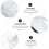 Underarm Sweat Vest Women White 1set 10