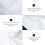 Underarm Sweat Vest Women White 1set 9