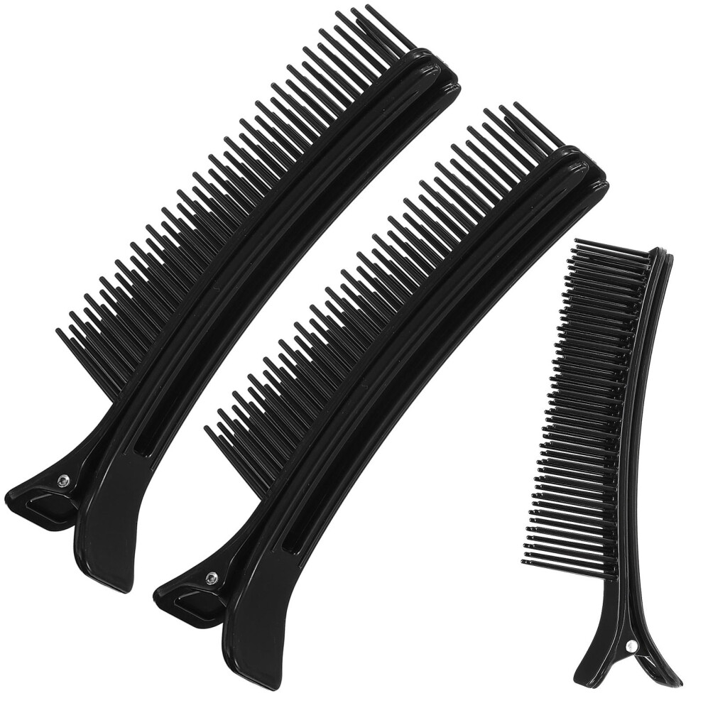 Inoomp Unisex Light 3Pcs Hairdressing Positioning Clamp Salon Hair Partition Styling Clip