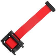 Rétractable Noire Pour De Foule En Plastique