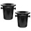 2pcs Spit Barrel Plastic Ice Shelf Mini 8