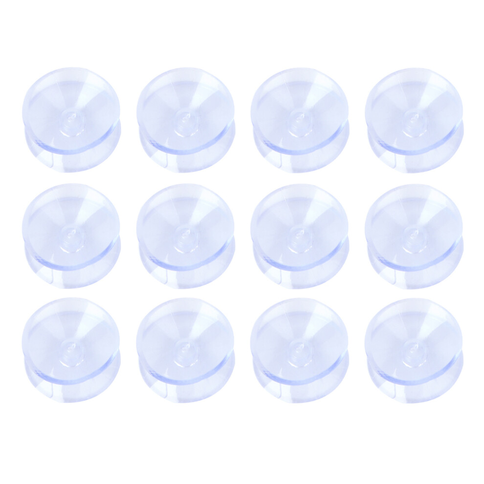 50 Pcs Anti-Slip Glass Pad Clear Suction Cups Table Spacers Tabletop 3162367795566