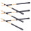 Bamboo Drum Stick Black 3 Pairs 0.5 Inches Deep 10