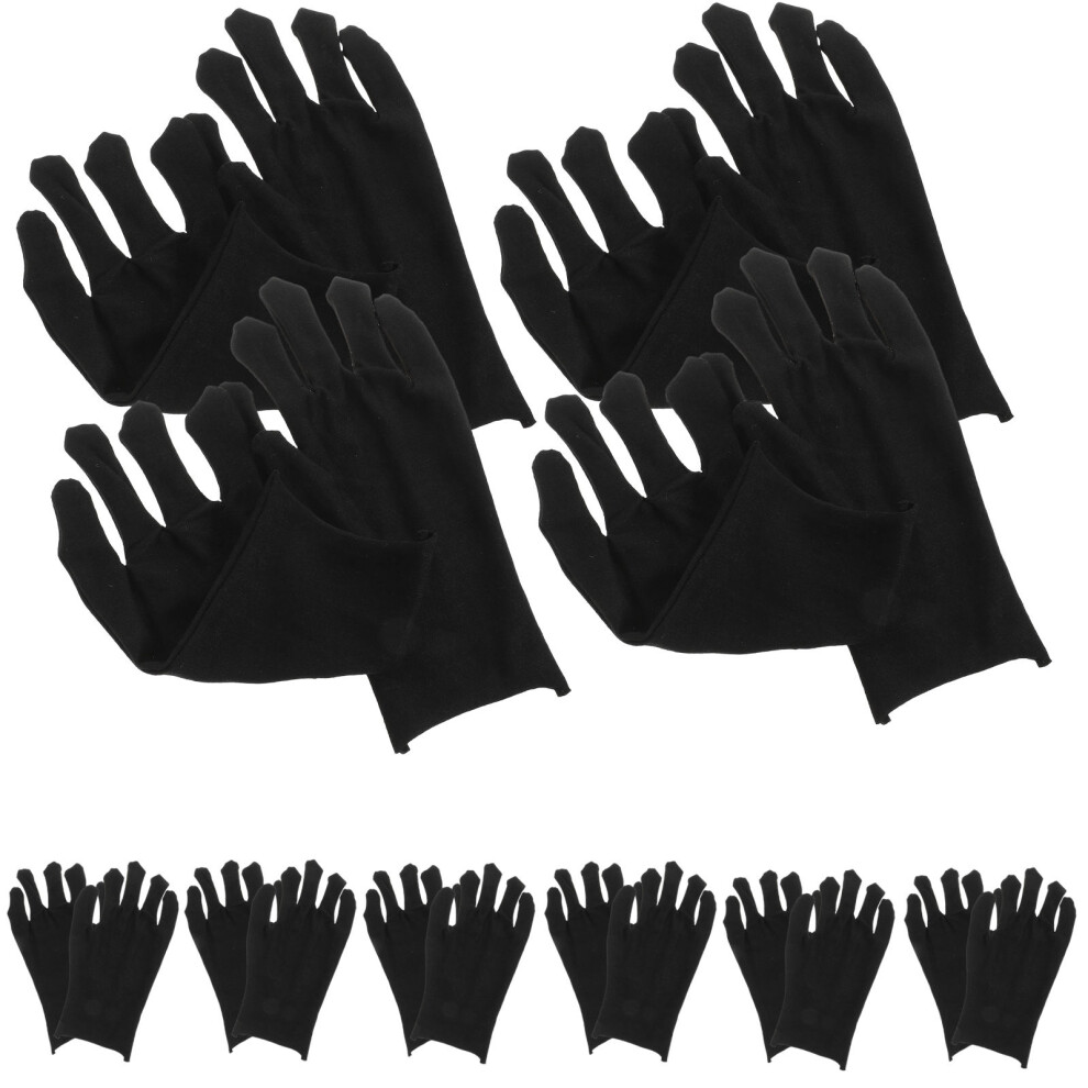 Gymnture 12 Pairs Jewelry Inspection Gloves 3162367789718