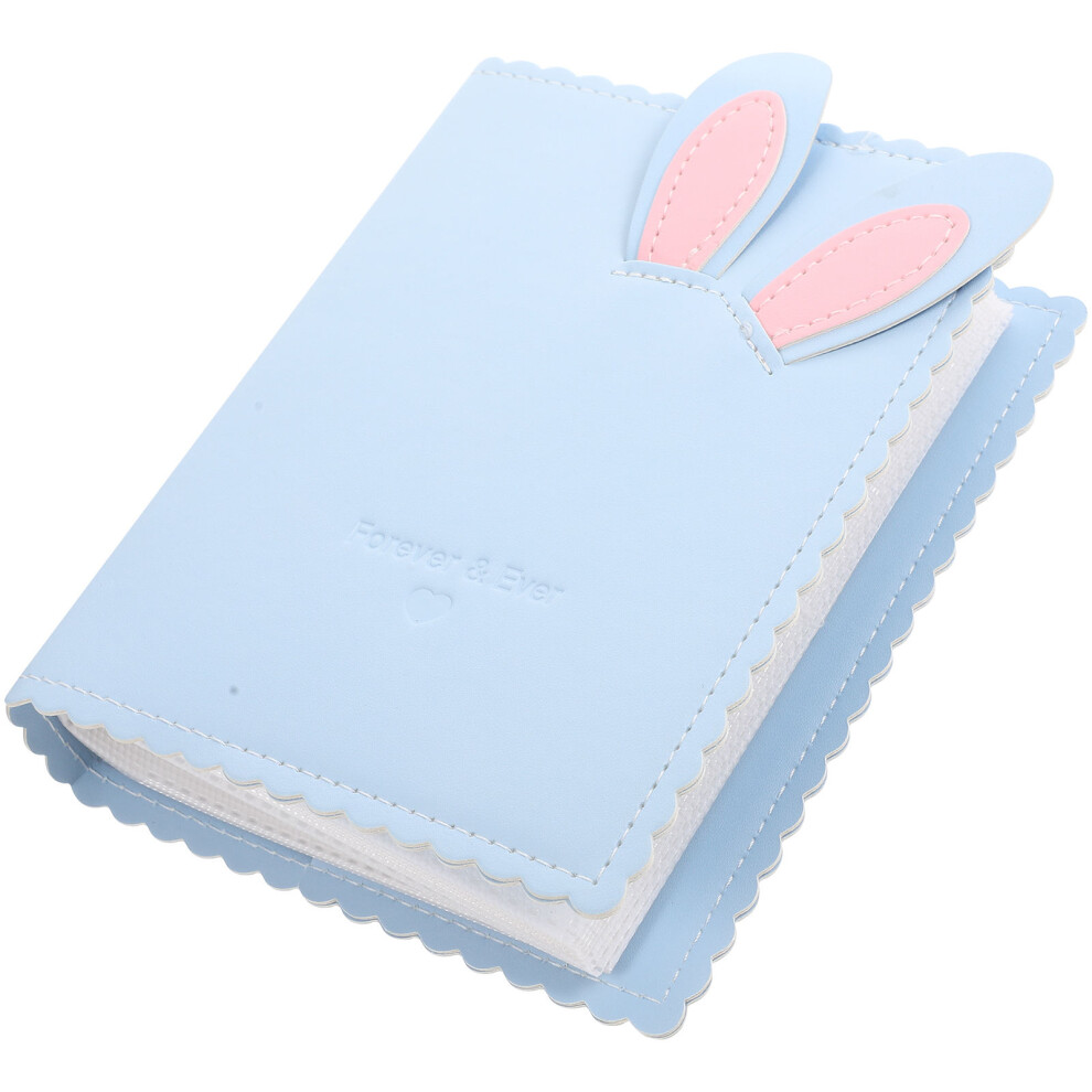 Mini Photo Album Guest Book With Insert Picture Baby Child Blue-image-OPC-PK8DMM6-NEW