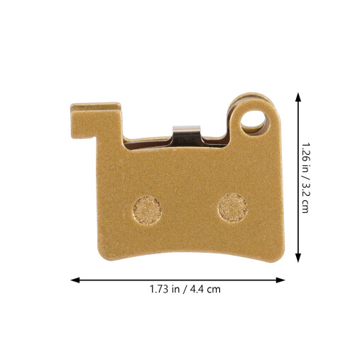 Electrocar Brake Pads Copper Golden 1pcs 1