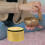 Raindrops Singing Bowls Storage Bag Red Cloth 1pack 6