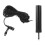 1 Set Black Lavalier Microphone With Clipping For Performance 7