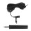 1 Set Black Lavalier Microphone With Clipping For Performance 6