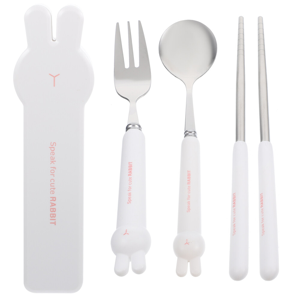 Portable Cutlery Set Baby Reusable Utensil With Chopstick Silverware Artibetter