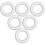 6set Wreath Forms For Crafts Polystyrene Rings For Diy Projects 1